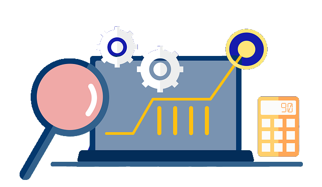 Website performance and management illustration